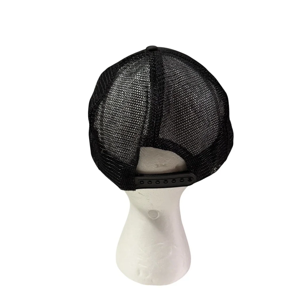 Vintage DARE Trucker Hat Black Snapback Mesh Cap To Resist Drugs and Violence